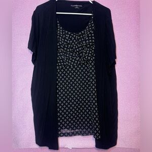 Croft and barrow two layer shirt